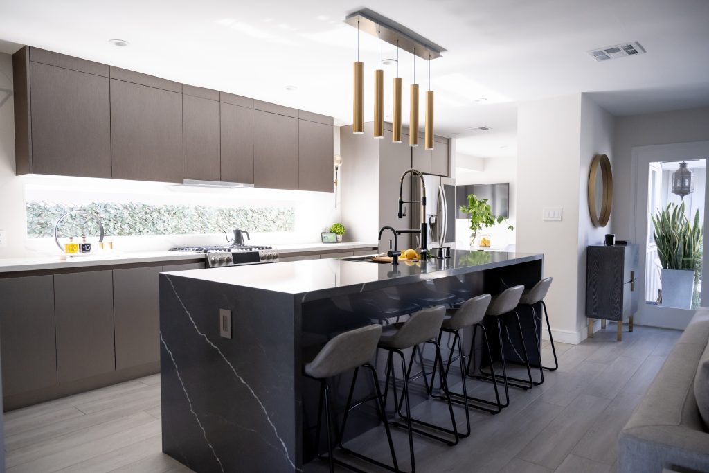 Custom Kitchen Cabinets in Sherman Oaks by Eurocraft.